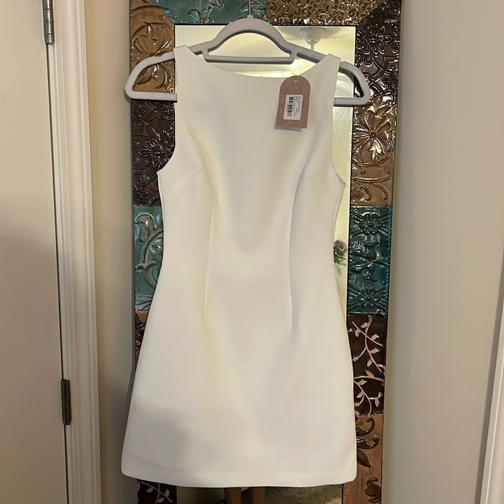 Ivory Meshki Angela Suiting Mini Dress XS NWT
